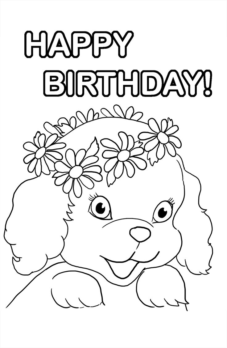 Get 85 Printable Coloring Cards For Birthdays Ideas 29