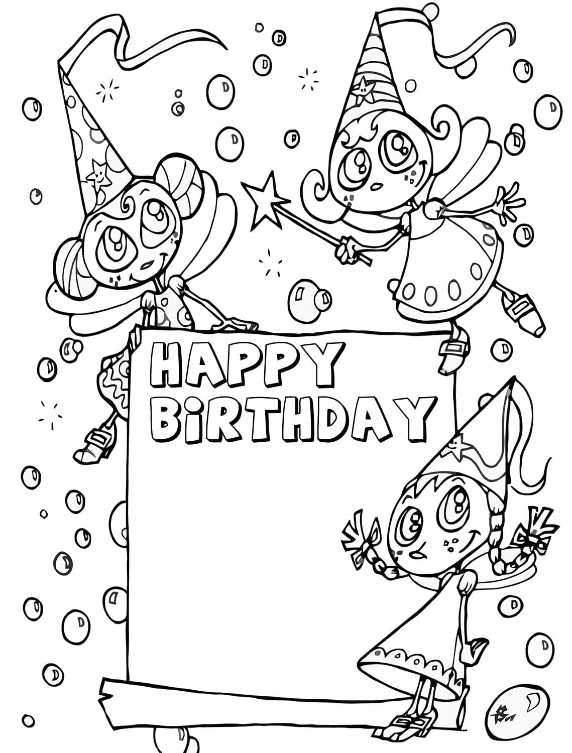 Get 85 Printable Coloring Cards For Birthdays Ideas 3