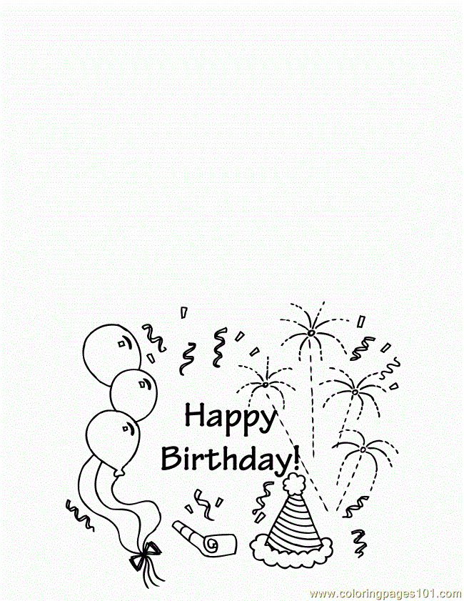 Get 85 Printable Coloring Cards For Birthdays Ideas 41