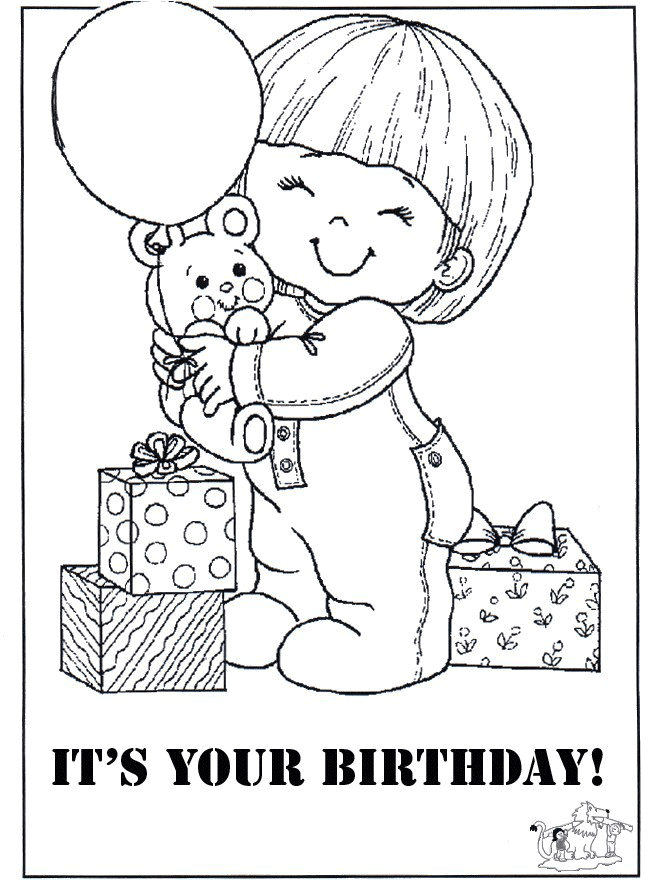 Get 85 Printable Coloring Cards For Birthdays Ideas 5