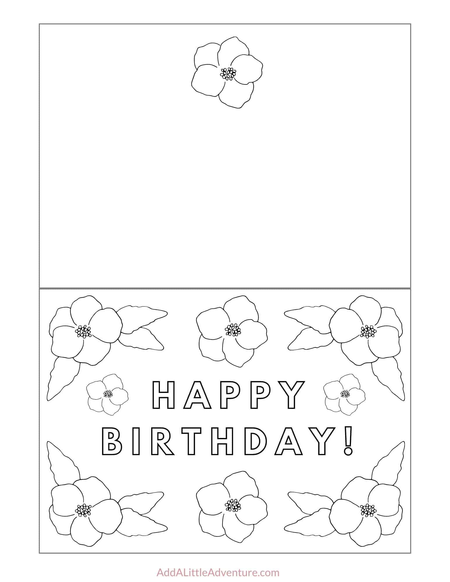 Get 85 Printable Coloring Cards For Birthdays Ideas 63