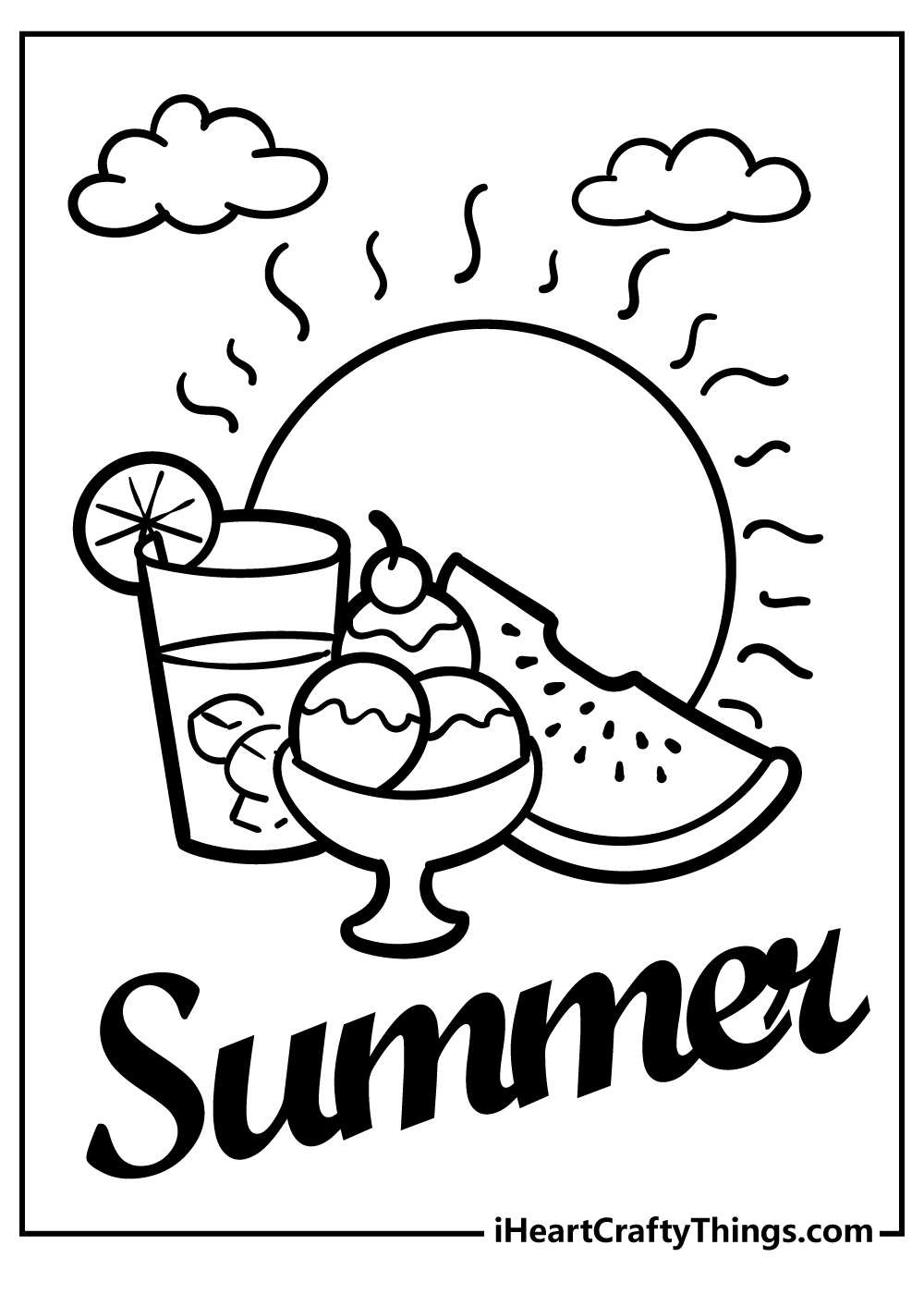 Get 85 Summer Coloring Paper Ideas 13