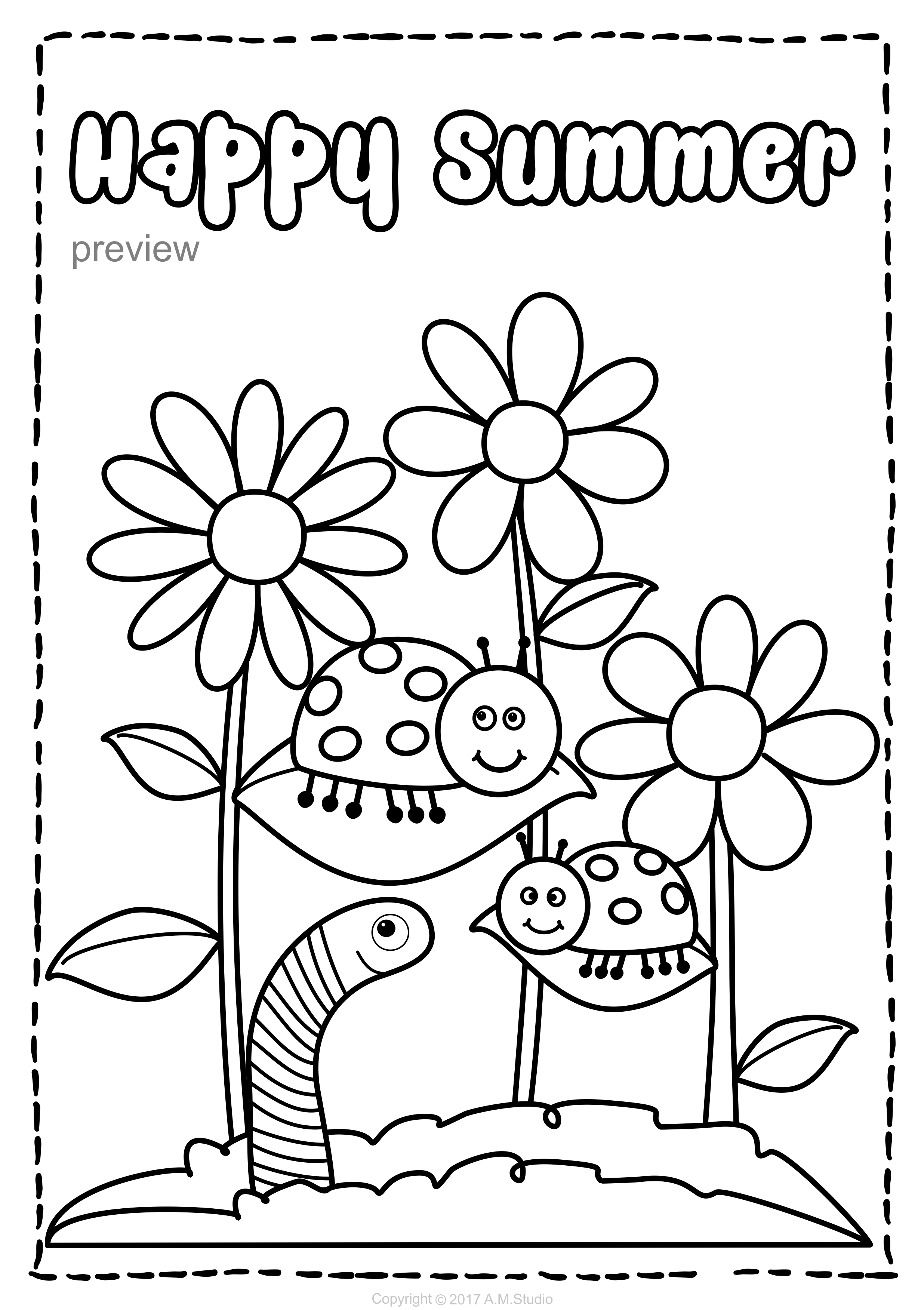 Get 85 Summer Coloring Paper Ideas 3