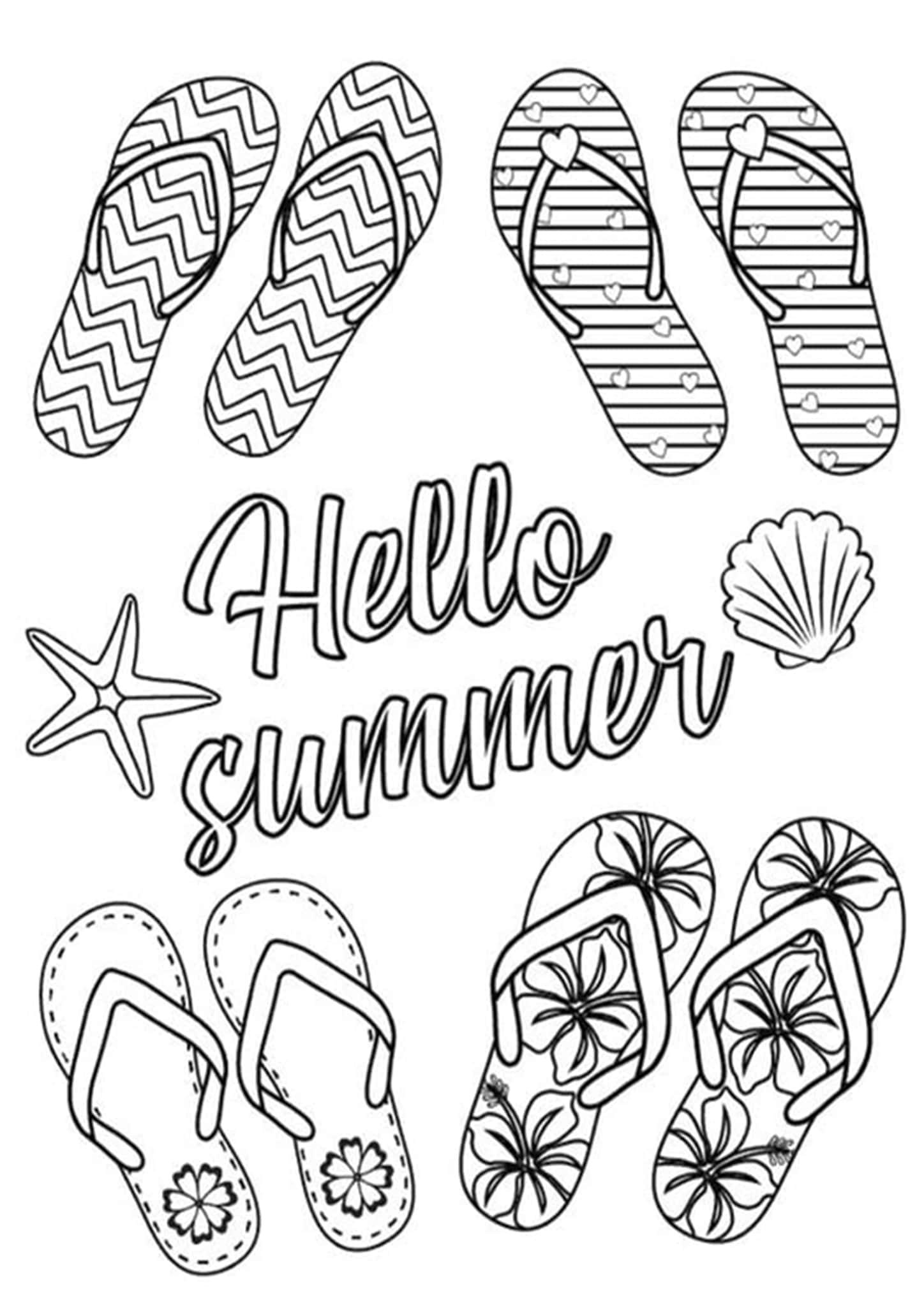 Get 85 Summer Coloring Paper Ideas 43