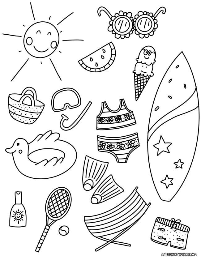 Get 85 Summer Coloring Paper Ideas 50