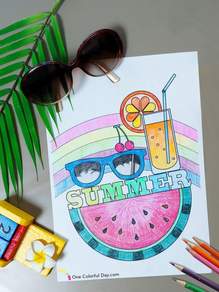 Get 85 Summer Coloring Paper Ideas 58