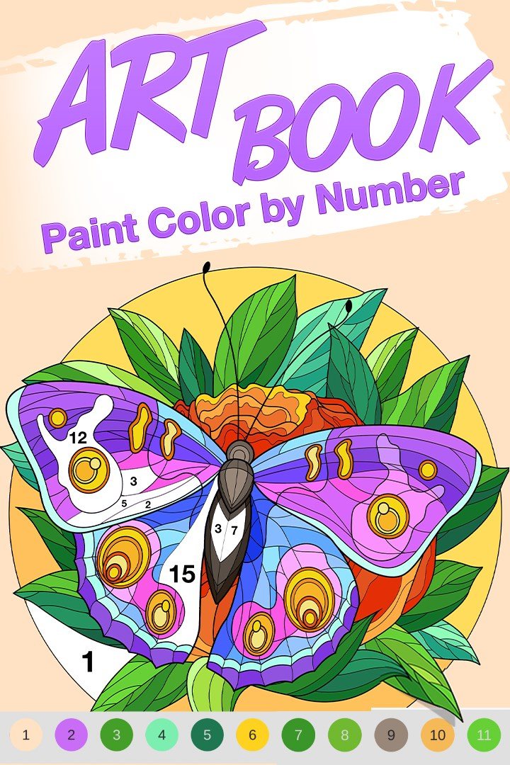 60 Printable Books Color By Number 2