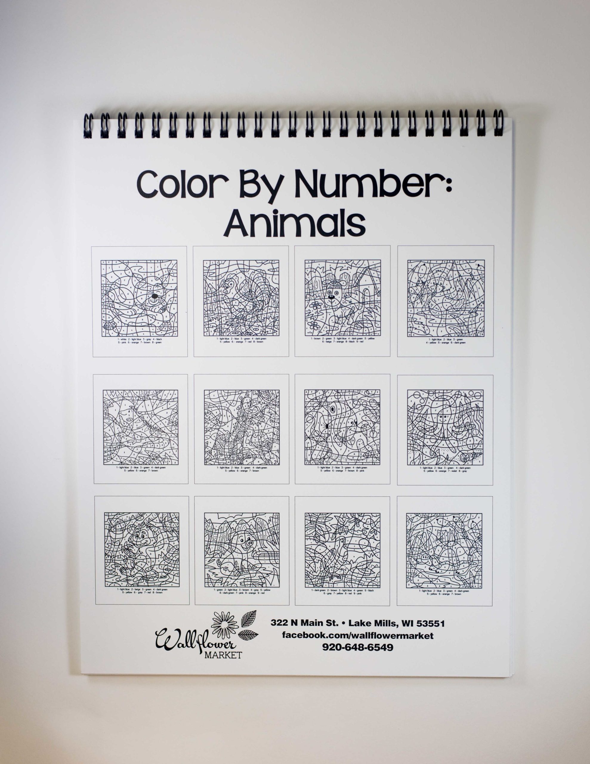 60 Printable Books Color By Number 24