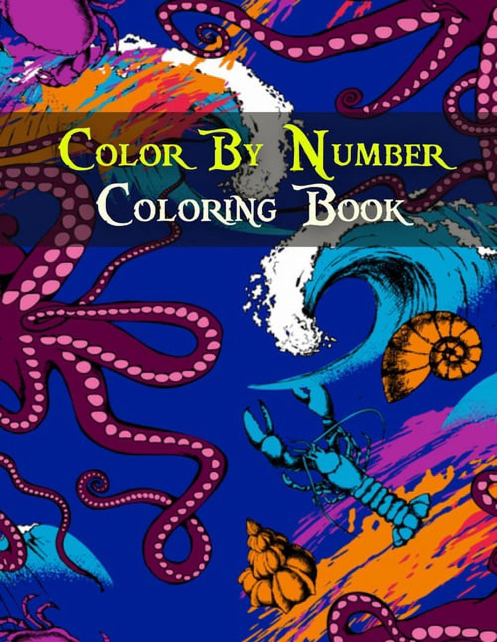 60 Printable Books Color By Number 40