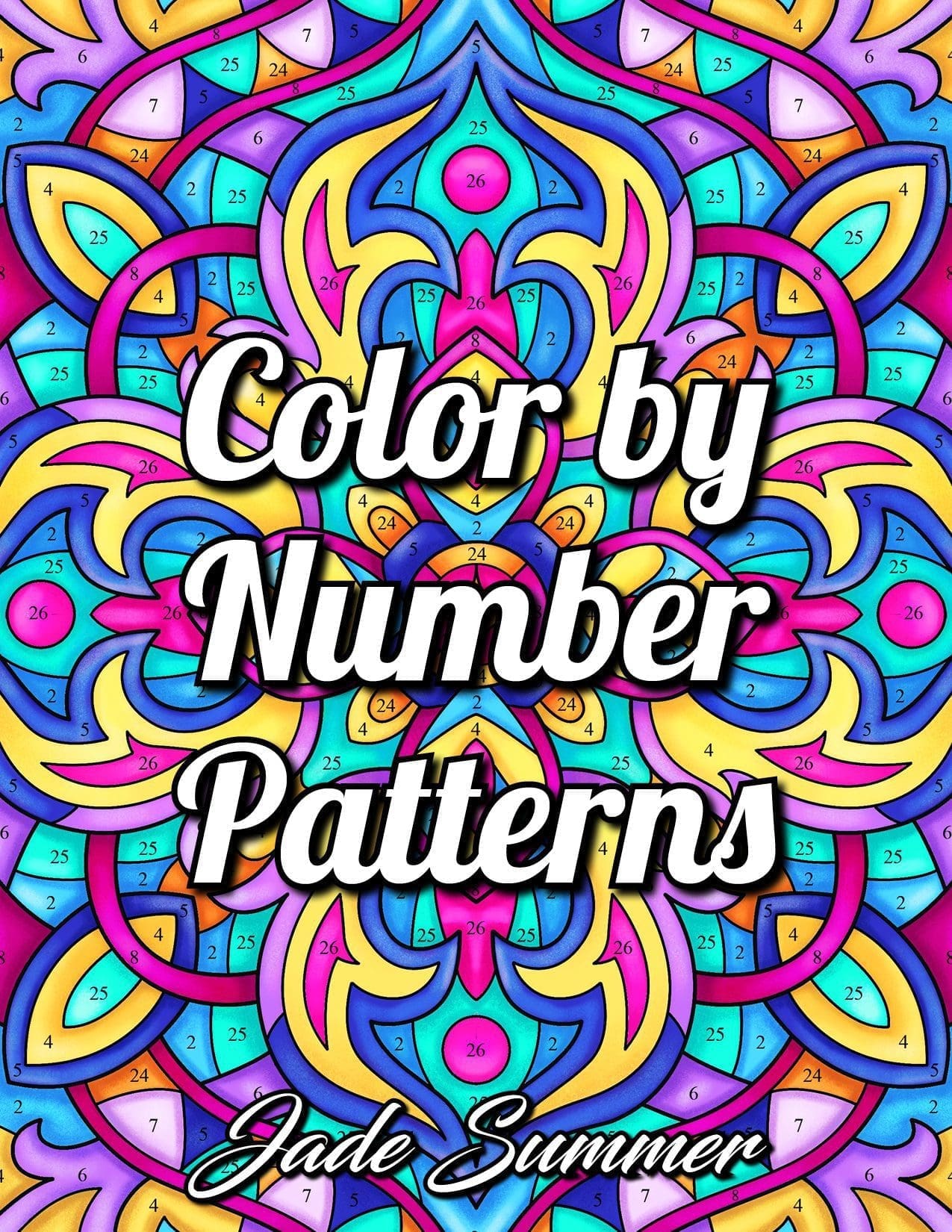 60 Printable Books Color By Number 44