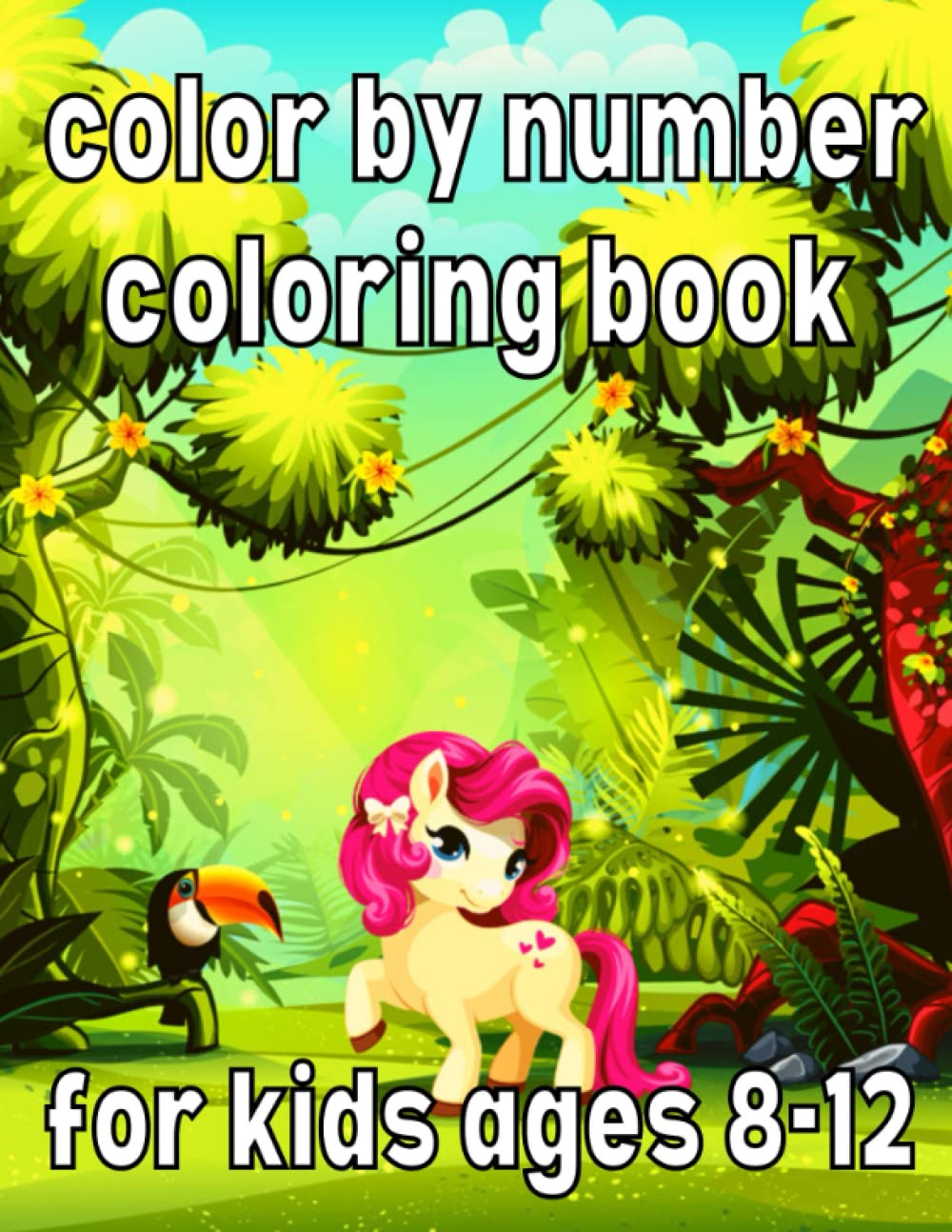 60 Printable Books Color By Number 55