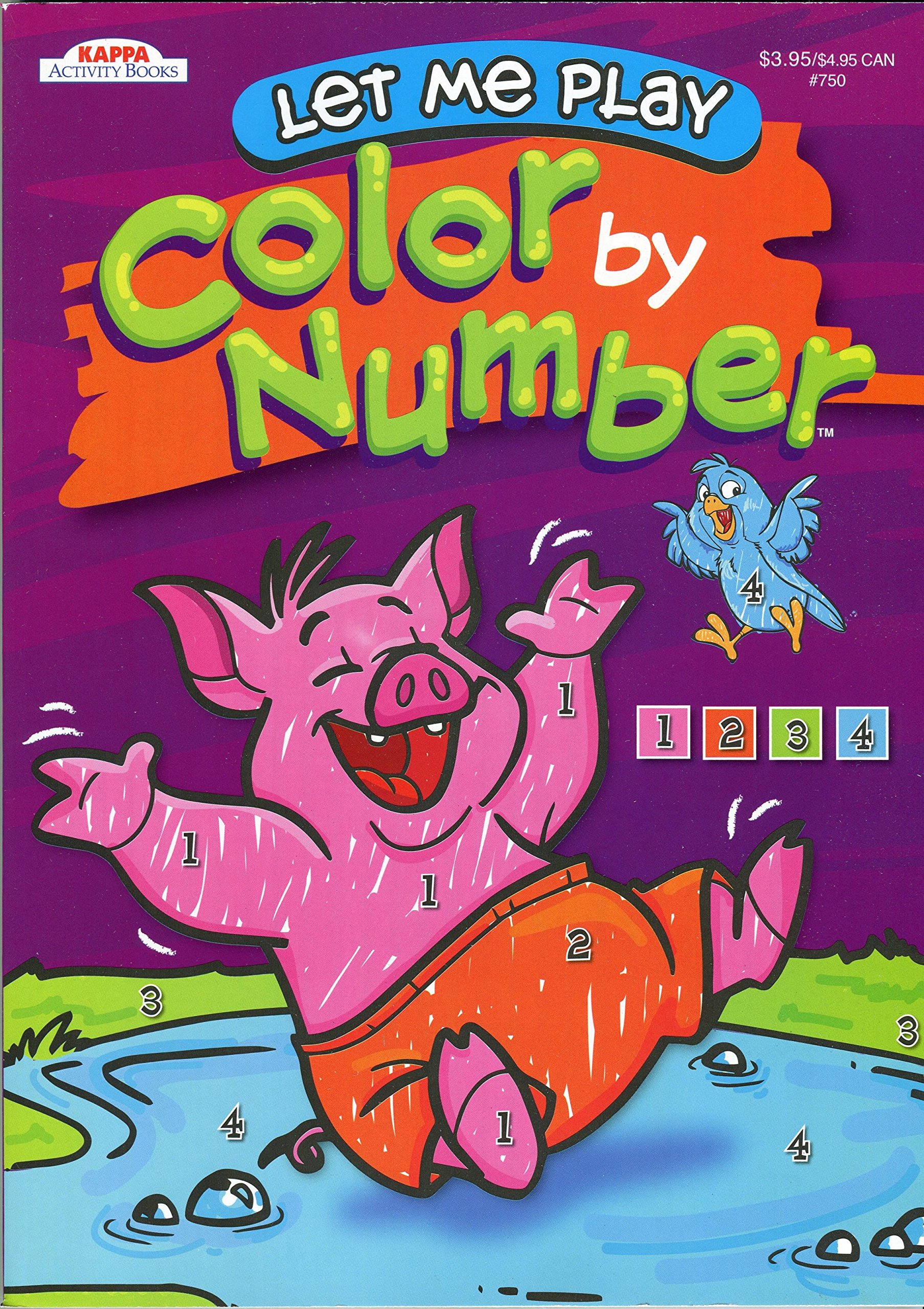 60 Printable Books Color By Number 6