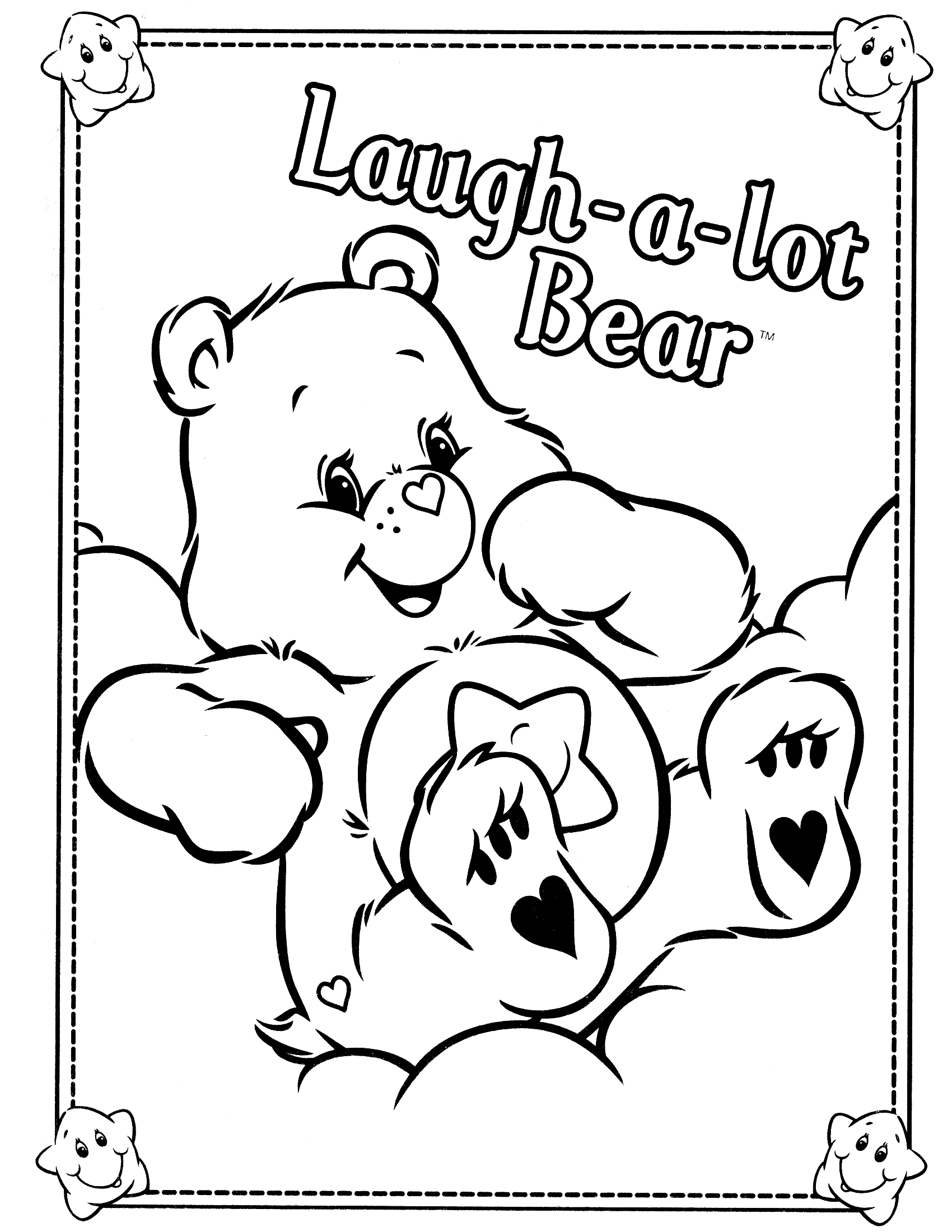 60 Printable Care Bear Coloring Book 19