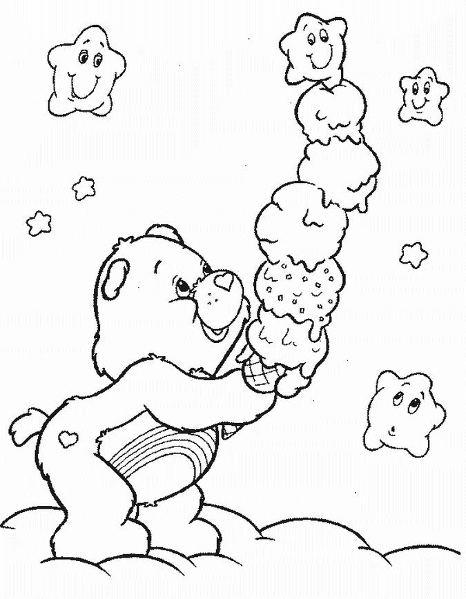 60 Printable Care Bear Coloring Book 21