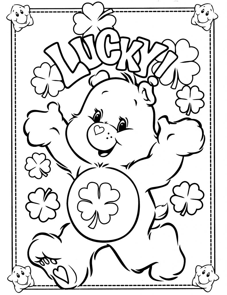 60 Printable Care Bear Coloring Book 29