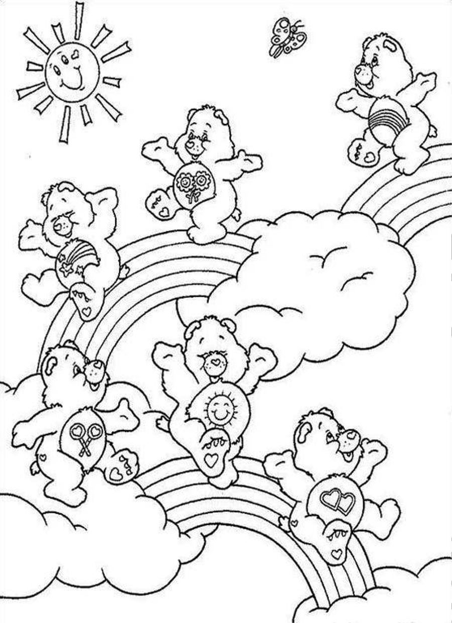 60 Printable Care Bear Coloring Book 33