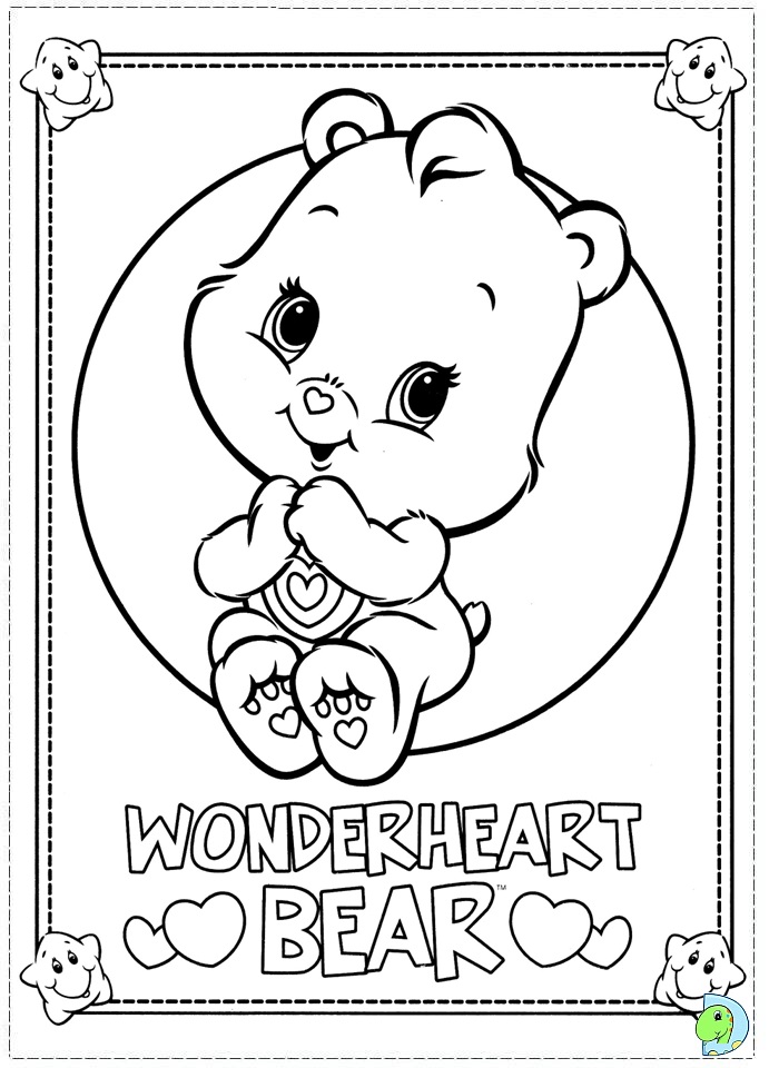 60 Printable Care Bear Coloring Book 36