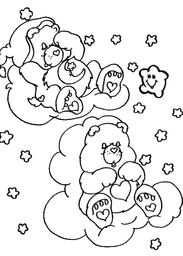 60 Printable Care Bear Coloring Book 8