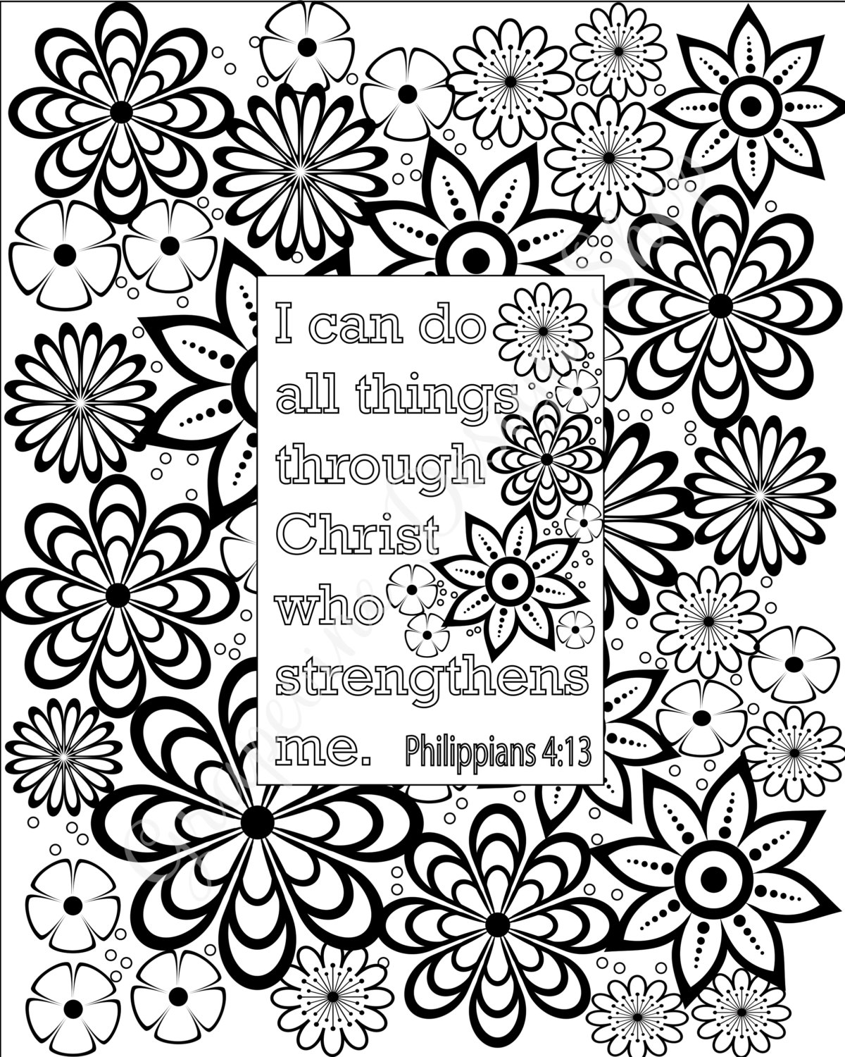 60 Printable Christian Adult Coloring Books 1