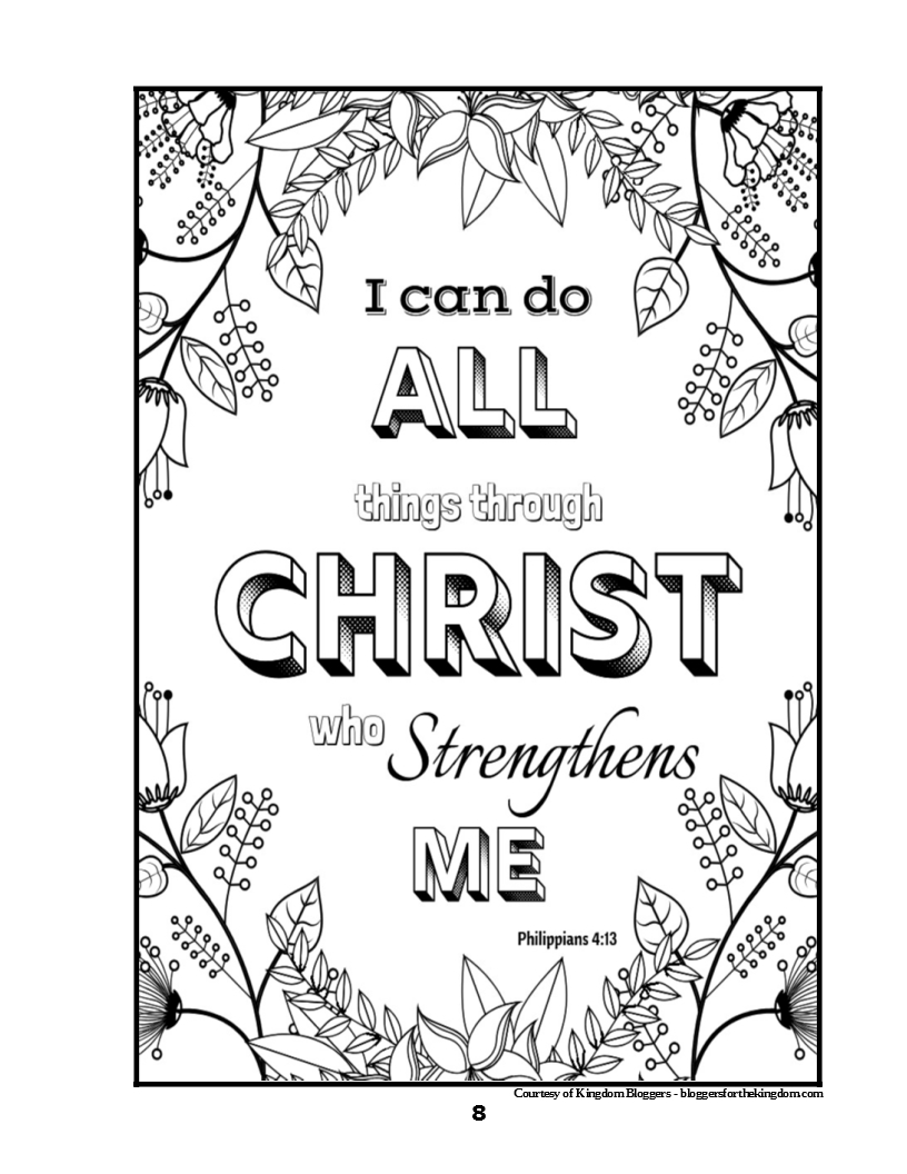 60 Printable Christian Adult Coloring Books 22