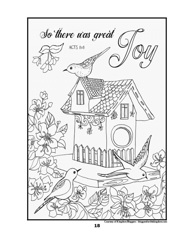 60 Printable Christian Adult Coloring Books 23