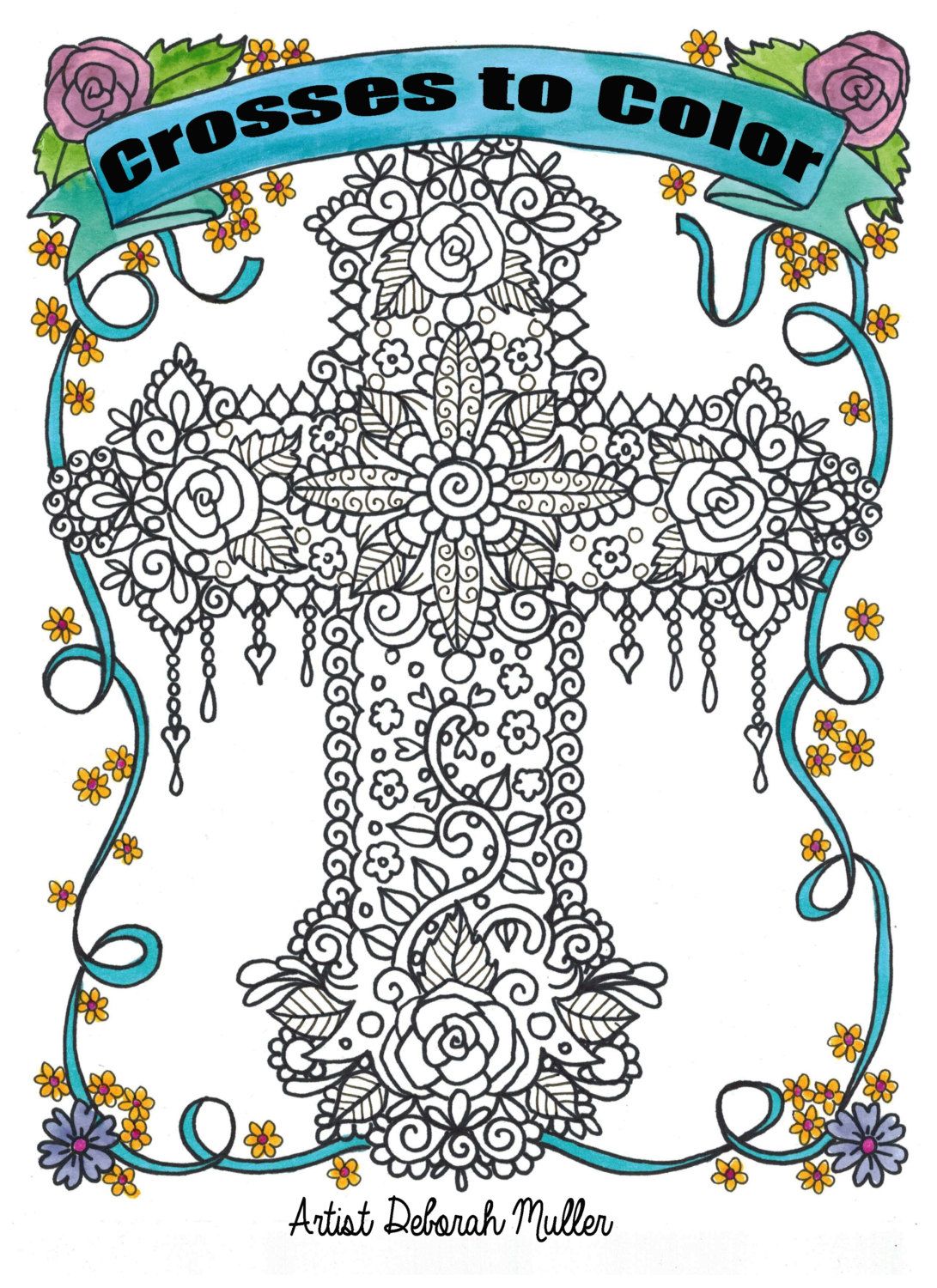 60 Printable Christian Adult Coloring Books 28