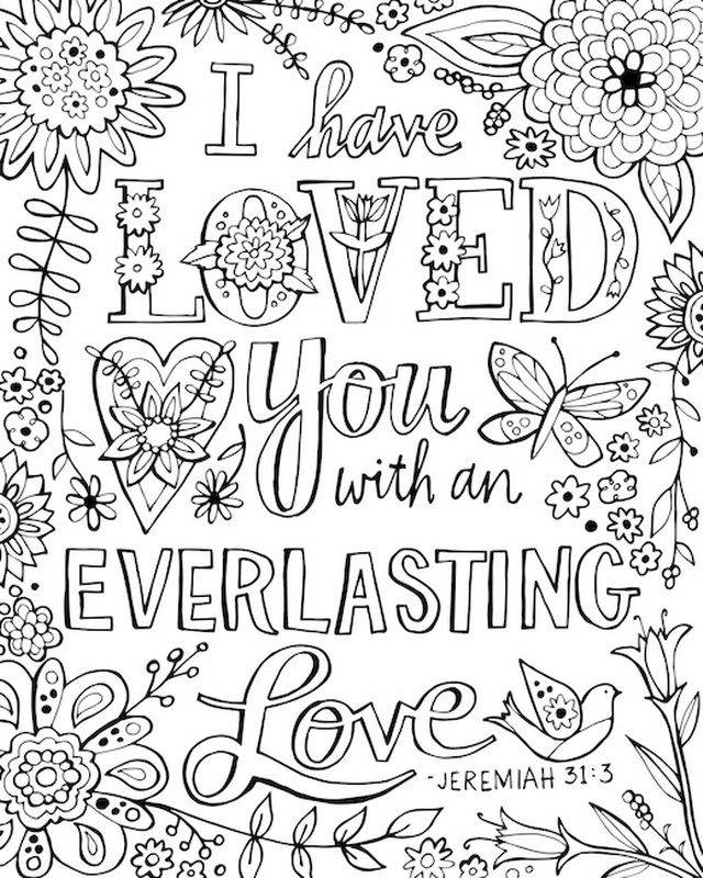 60 Printable Christian Adult Coloring Books 29