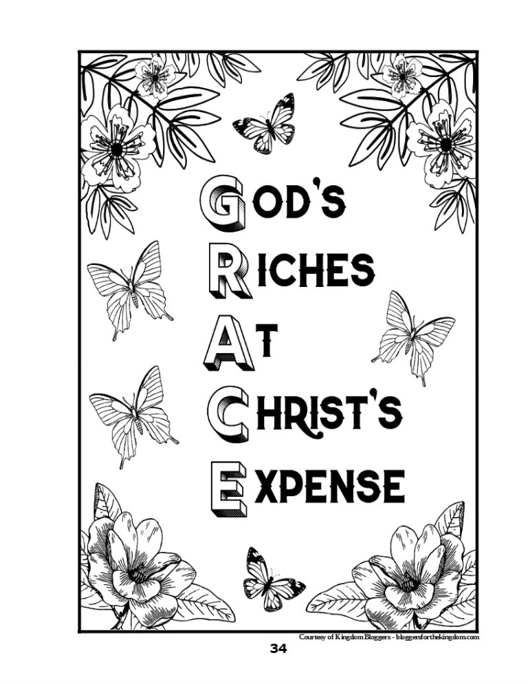 60 Printable Christian Adult Coloring Books 31