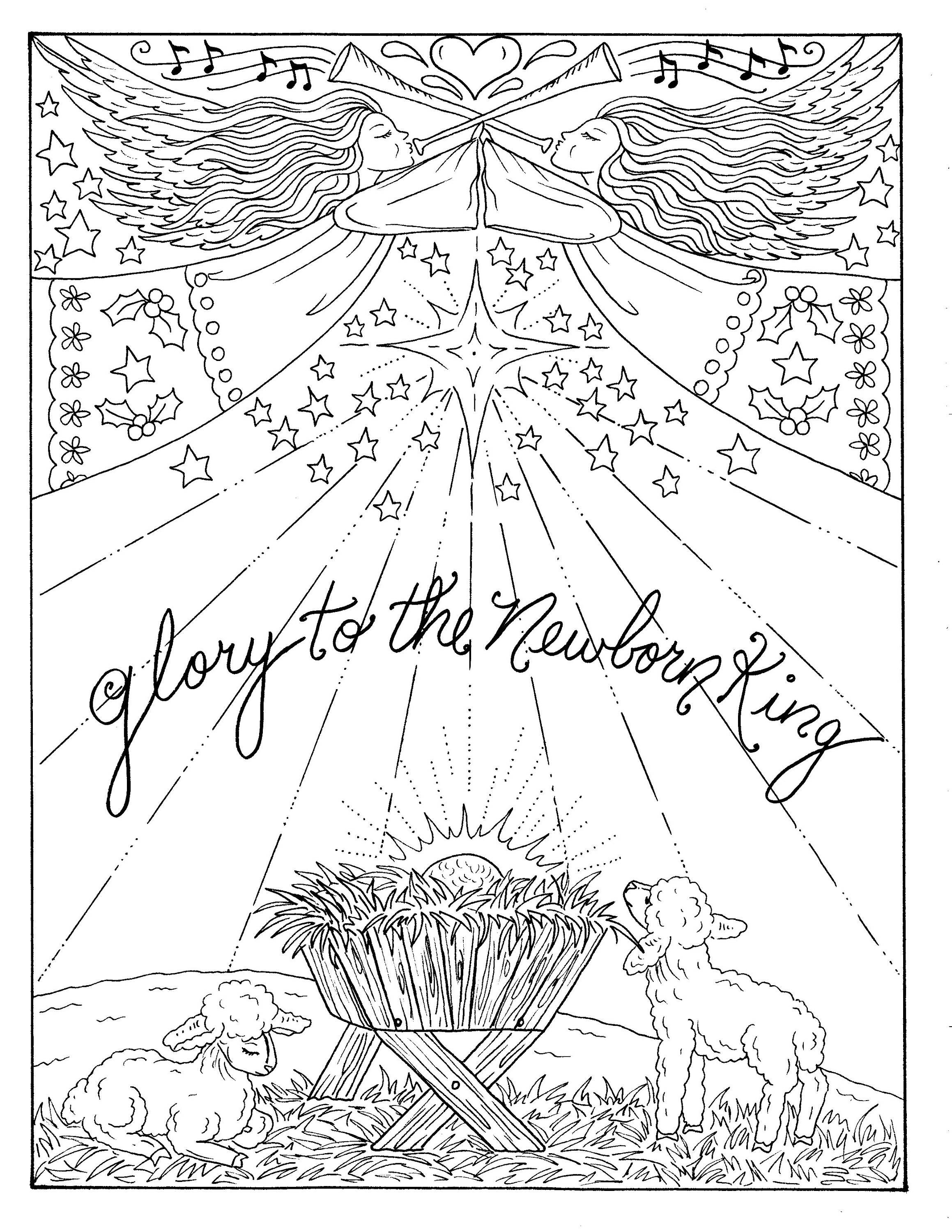 60 Printable Christian Adult Coloring Books 38