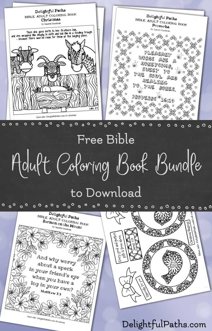 60 Printable Christian Adult Coloring Books 39