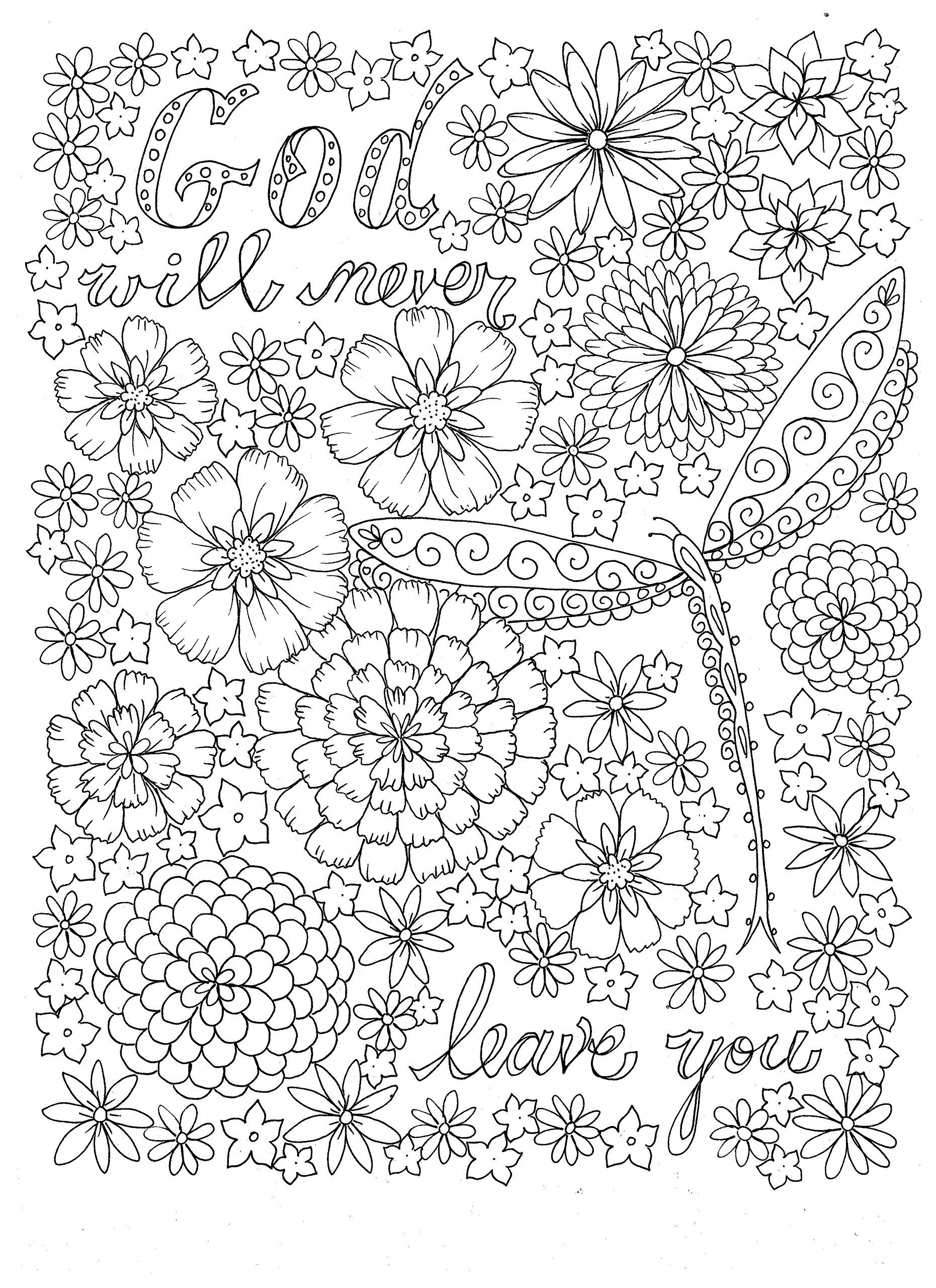 60 Printable Christian Adult Coloring Books 4