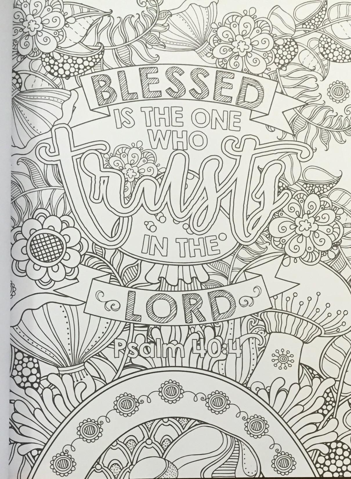 60 Printable Christian Adult Coloring Books 40