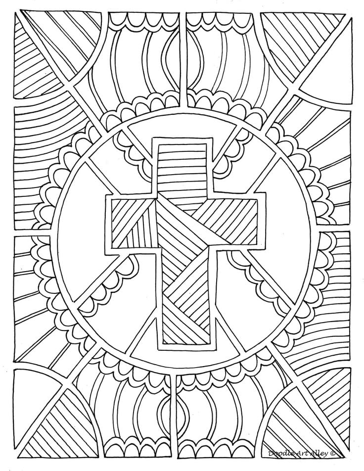 60 Printable Christian Adult Coloring Books 62