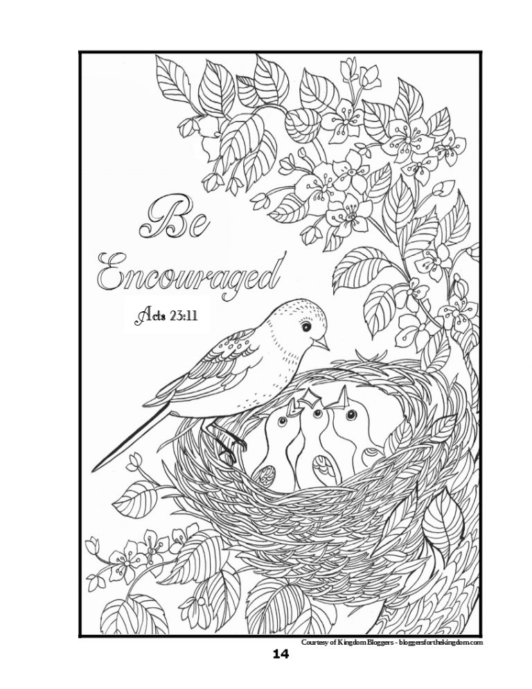 60 Printable Christian Adult Coloring Books 8