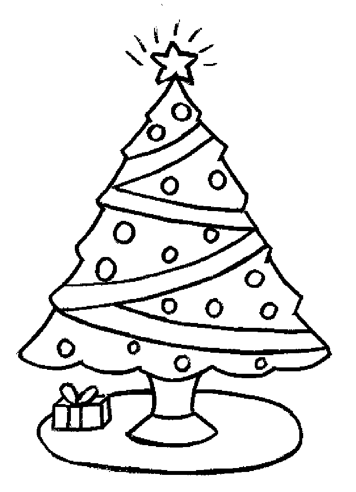 60 Printable Christmas Tree Coloring Book 29