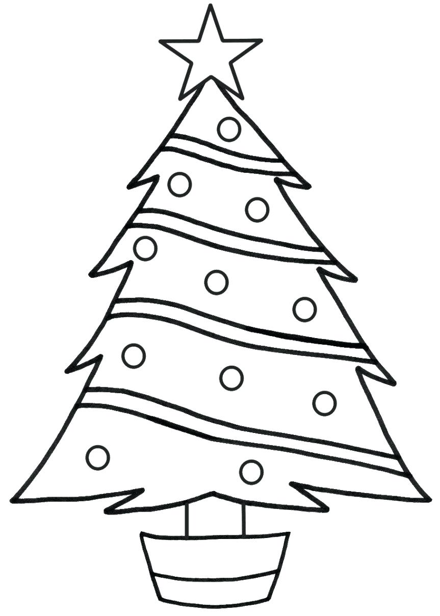 60 Printable Christmas Tree Coloring Book 30