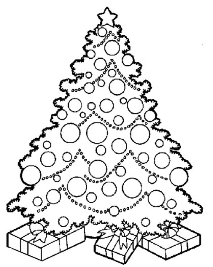 60 Printable Christmas Tree Coloring Book 33