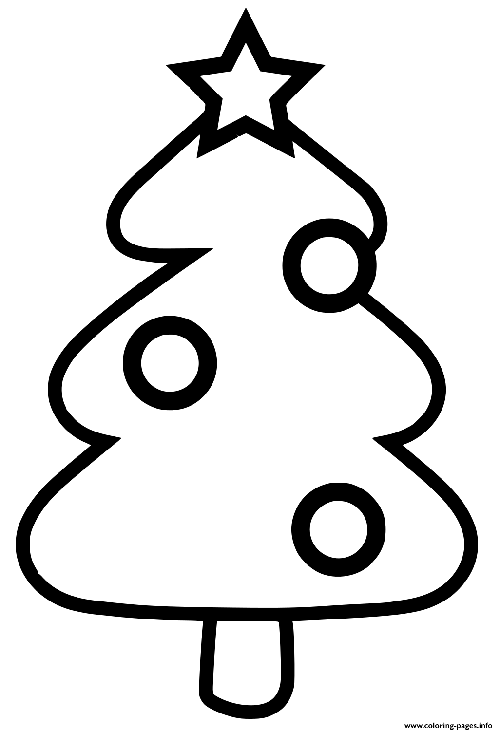 60 Printable Christmas Tree Coloring Book 34