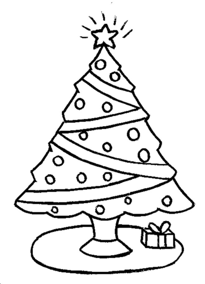 60 Printable Christmas Tree Coloring Book 47