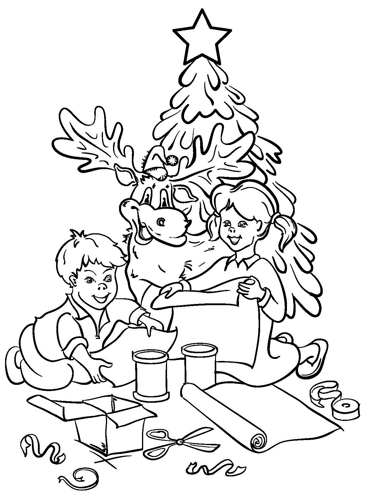 60 Printable Christmas Tree Coloring Book 52