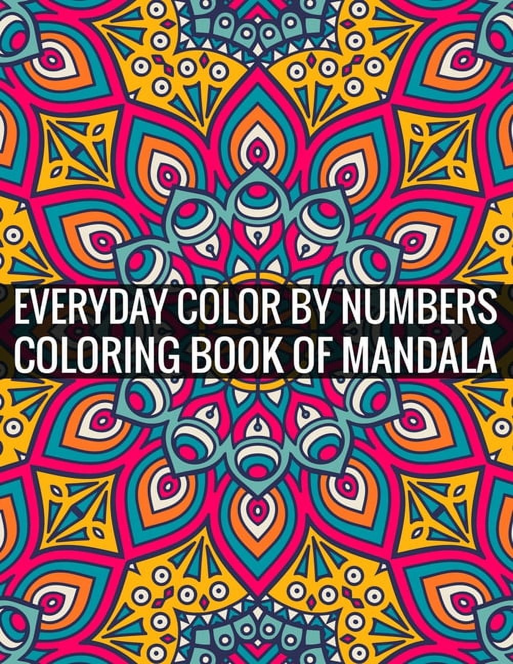 60 Printable Color By Number Coloring Books For Adults 10