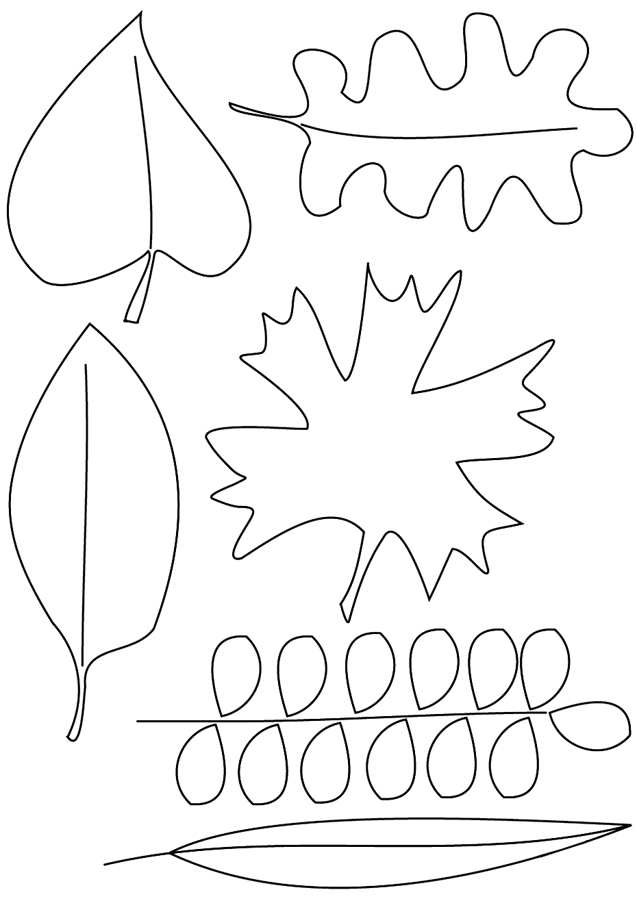 Get 85 Coloring Page Leaves Ideas 18