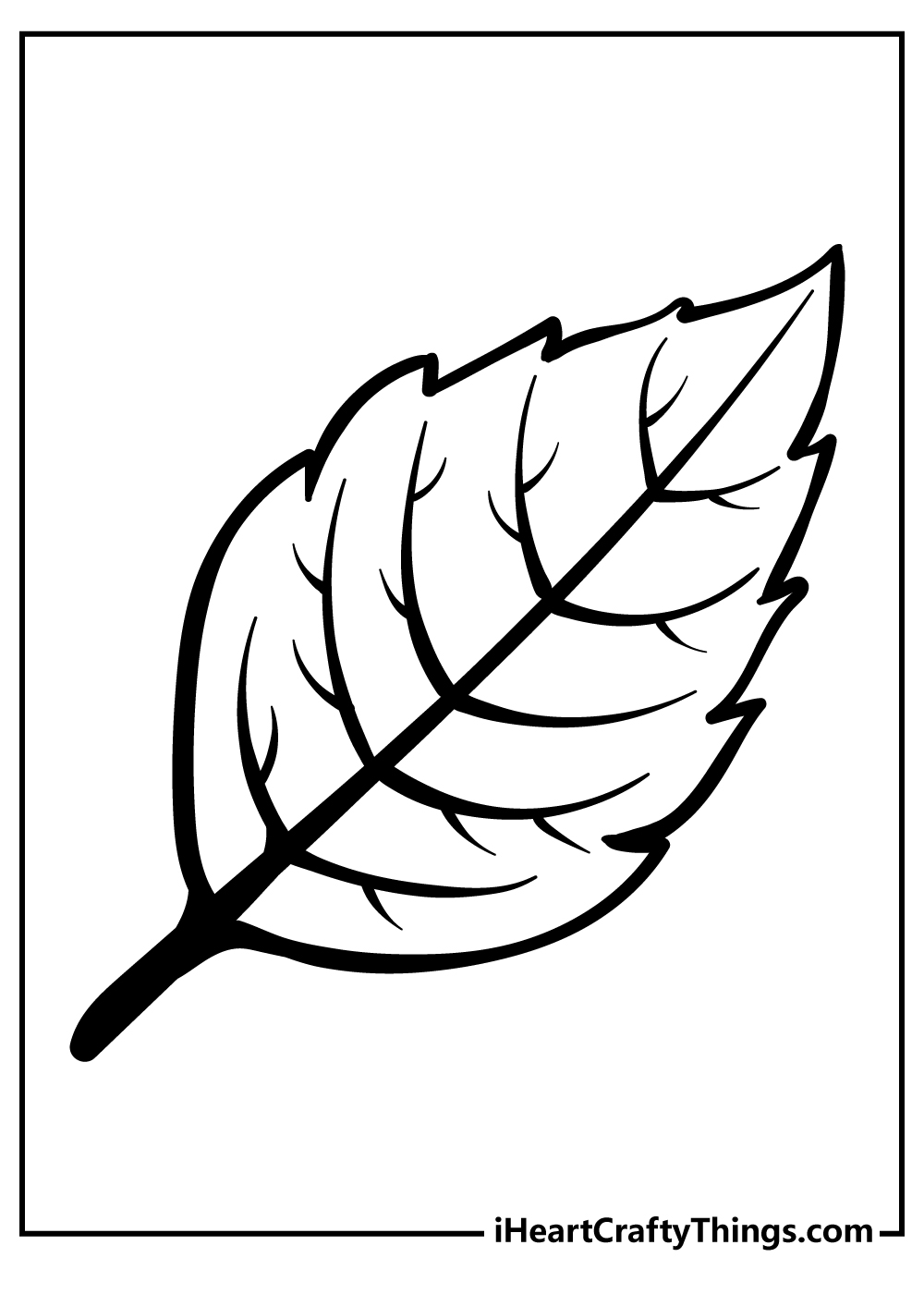 Get 85 Coloring Page Leaves Ideas 25