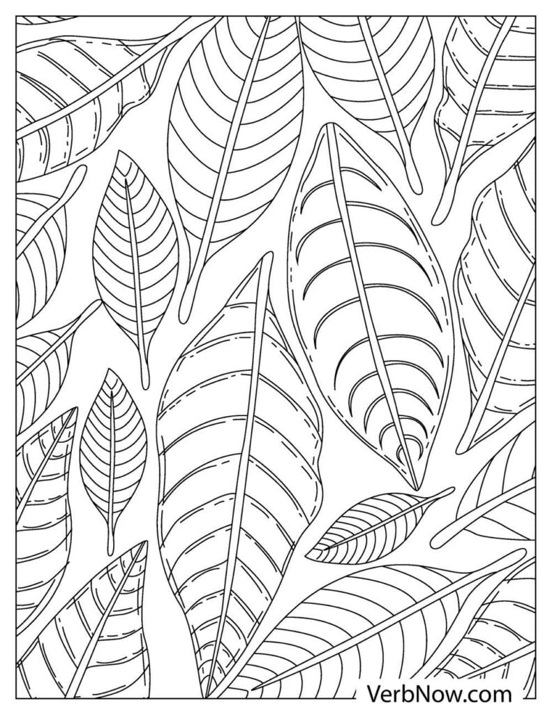 Get 85 Coloring Page Leaves Ideas 29