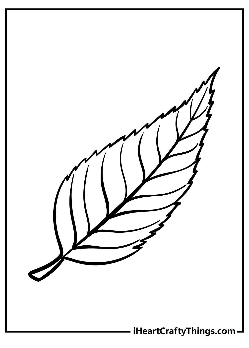 Get 85 Coloring Page Leaves Ideas 30