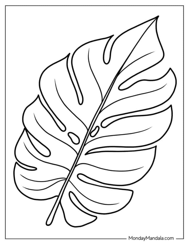 Get 85 Coloring Page Leaves Ideas 35