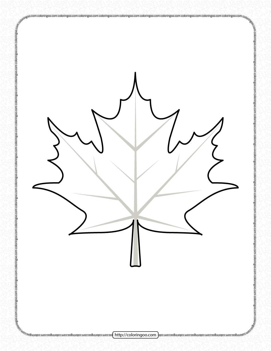 Get 85 Coloring Page Leaves Ideas 37