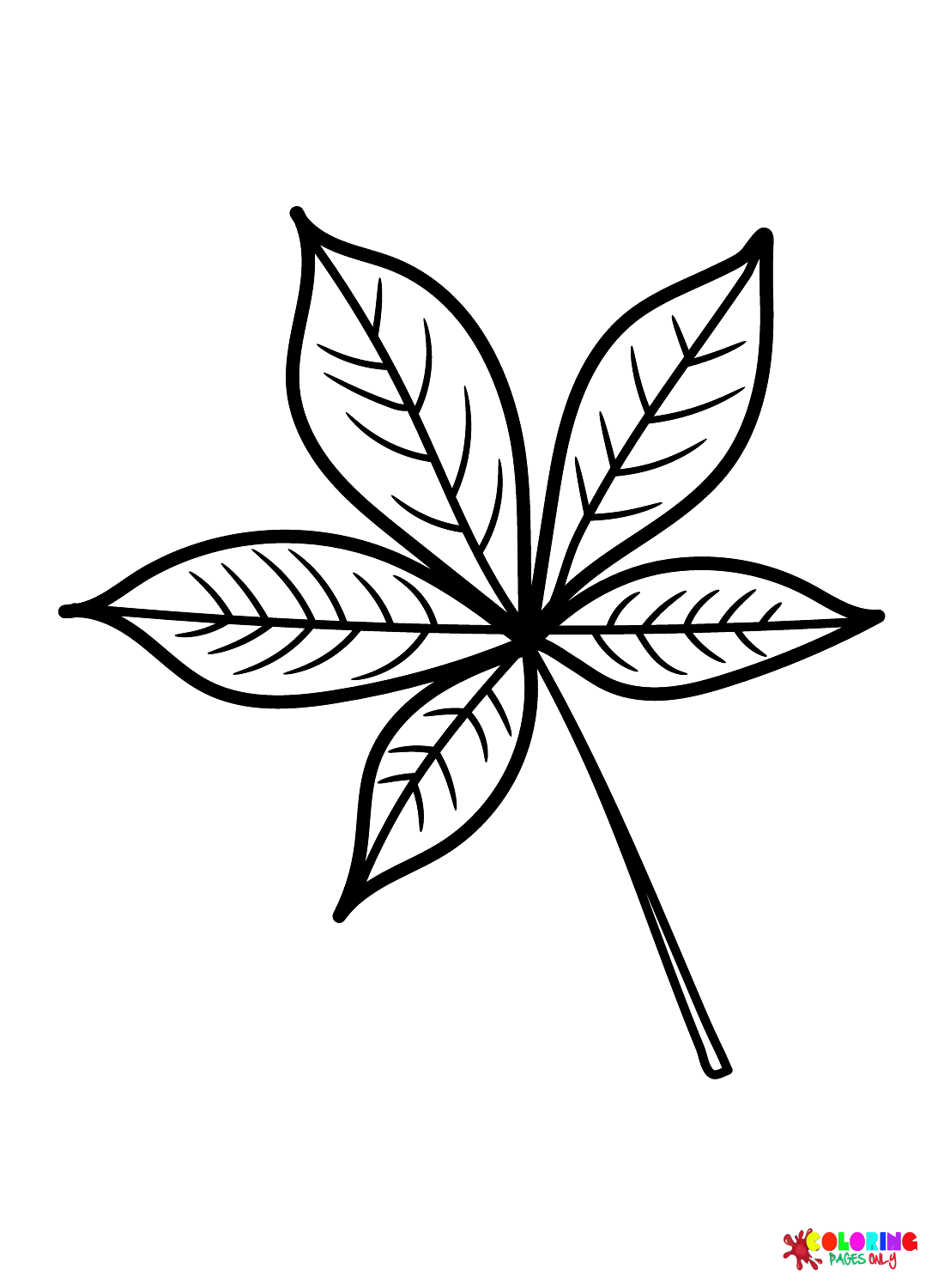 Get 85 Coloring Page Leaves Ideas 64