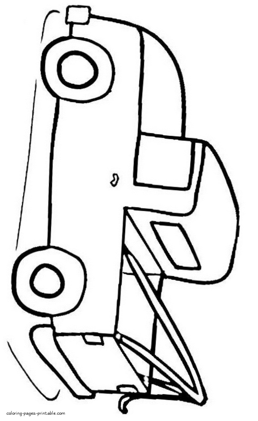 Get 85 Easy Truck Coloring Pages Ideas 1