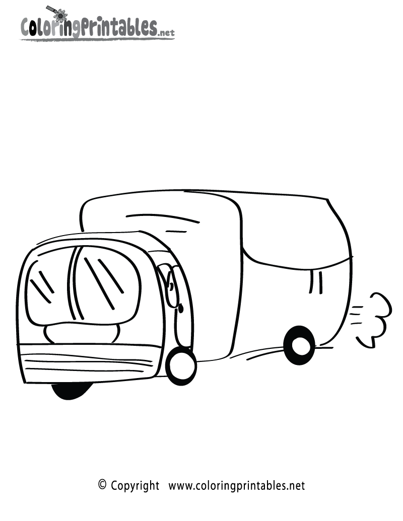 Get 85 Easy Truck Coloring Pages Ideas 11